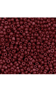 Seed beads 11/0 (2mm) Port red